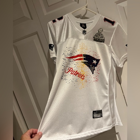 Reebok Tops - Tom Brady 2011 New England Patriots Superbowl  Jersey